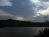 猪串湾の夕刻